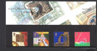 1999 Christians ' Tale Millennium Series Presentation Pack Sg 2115 - 2118 photo