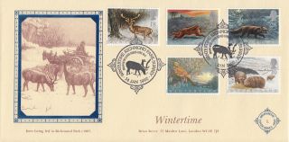 1992 Gb Brian Reeve Fdc 1 Wintertime photo