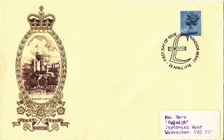 (29348) Clearance Gb Philart Deluxe Fdc 10.  5p Machin - Windsor 26 April 1978 photo