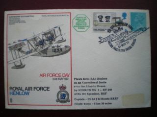 Raf Cover Sc16 Ray Henlow - Air Forces Day 31 May 1971 photo