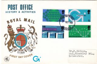 (17374) Fdc 1969 Giro Telecommunications - Leicester Postmark 1 October 1969 photo