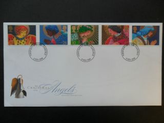 1998 Royal Mail Christmas Angels First Day Cover photo