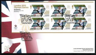 2012 Olympic Gold Medal Winners Mckeever Kayak 200m Fdc Post photo