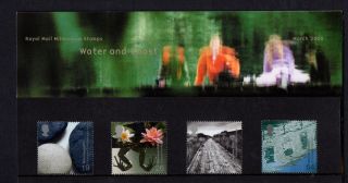 2000 Water And Coast Millennium Projects Presentation Pack Sg 2134 - 2137 photo