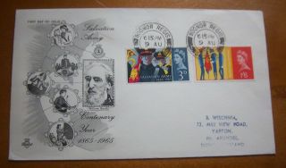 1965 Salvation Army Centenary First Day Cover - Cds Postmark photo