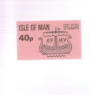 Isle Of Man Stamp Booklet Millennium Of Tynwald Sb9 photo