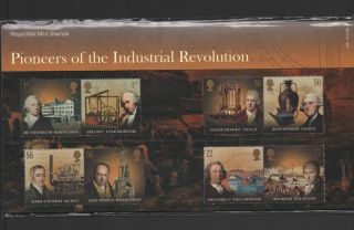 Gb 2009 Industrial Revolution Stamp Presentation Pack photo