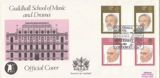 (30515) Clearance Gb Fdc Guildhall School Of Music And Drama 10 Sept 1980 photo