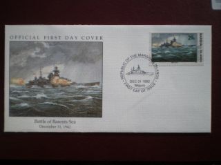 Marshall Island Wwii 1942 1 Cover Battle Of Barens Sea (2) photo
