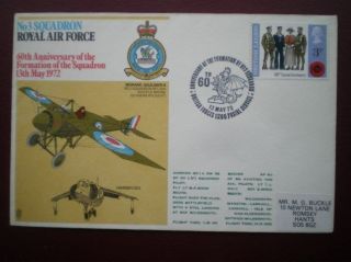 Raf Cover 60th Anniv Of The Formation Of No 3 Squadron photo