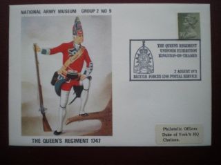 Army Cover The Queens Regiment 1747 National Army Museum Grp 2 Cover 9 photo