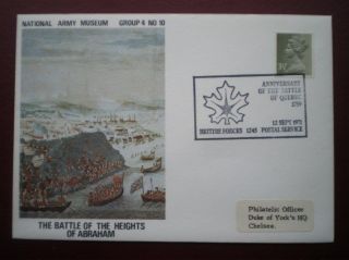 Army Cover Battle Of The Heights Of Abraham National Army Museum Grp 4 Cover 10 photo
