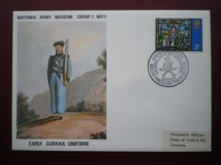 Army Cover Early Gurkha Uniform National Army Museum Grp 2 Cover 11 photo