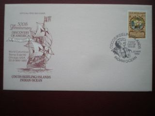 Cover 500th Anniv Of The Discovery Of America 1492 - 1992 photo