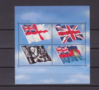 Great Britain 1999 Flags S/s photo