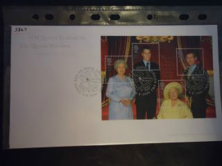 Great Britain First Day Cover 2000 Queen Mother.  Clarence House London Sw1 photo