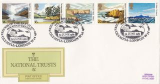 (30537) Clearance Gb Fdc Nat Trust Friends Of The Earth Olympia 24 June 1981 photo