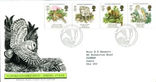 20 May 1986 Nature Conservation Royal Mail First Day Cover Lincoln Shs (w) photo
