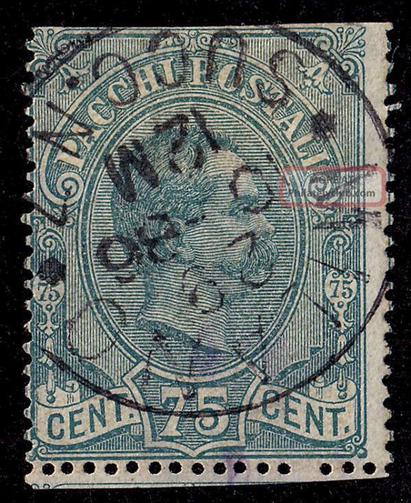 Italy Scott Q4 Stamp - - Early Italy Parcel Post Stamp Europe photo