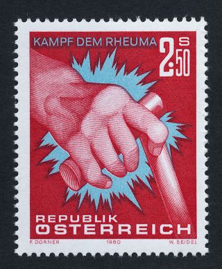 Austria 1143 Medicine,  Fighting Rheumatism photo