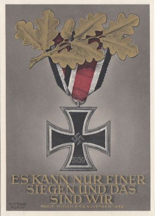 3.  Reich Propaganda Postcard 