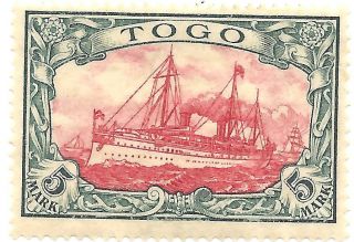 Germany Colony Togo Stamp Mi 19 (ref P19) photo