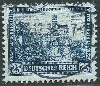Philacall Germany 1932 Dt.  Reich Mi 477 Castles Fine (492 photo