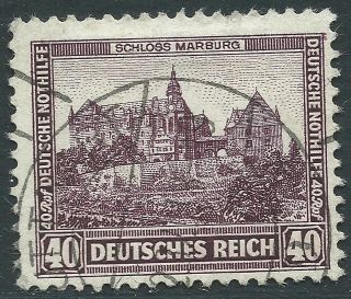 Philacall Germany 1932 Dt.  Reich Mi 478 Castles Fine Cv$118 (493 photo