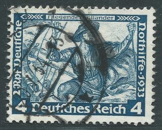 Philacall Germany 1933 Dt.  Reich Mi 500 B Perf 14 Wagner Fine (466 photo