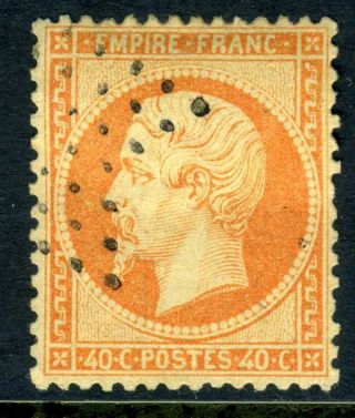 France 1862 Napoleon 40¢ Vfu (c555) photo