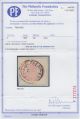 Finland Sc 2 1856 10k Rose Coat Of Arms On Piece,  Cert.  Xf Europe photo 1