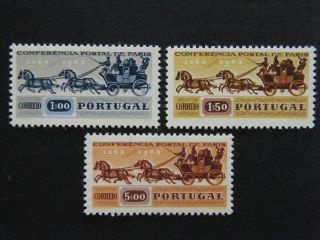 Portugal 1963 - Centenario Da Conferencia Postal De Paris - photo