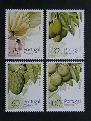 Portugal 1990 - Frutos E Plantas Sub - Tropicais Da Madeira - photo