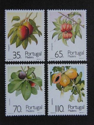 Portugal 1991 - Frutos E Plantas Sub - Tropicais Da Madeira - photo