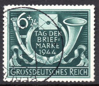 Germany Third Reich 1944 Stamp Day Issue Fine Mi.  904 photo