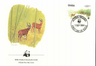 (72354) Fdc Wwf Ghana - Bongo Antelope photo
