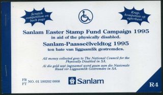 South Africa 1995 Sanlam Easter Fund Complete R4 Booklet photo