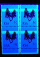 South Africa 1969 - 1c 2 X Variety Huge Shift Of Phosphor Band Into Margin Africa photo 1