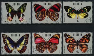 Liberia 683 - 8 (cto) Butterflies photo
