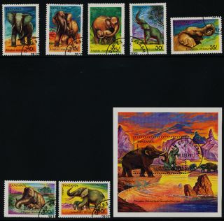 Tanzania 792 - 9 (cto) Elephants photo
