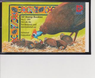 Namibia Greetings Complete Booklet Of 10 Scott 845a photo