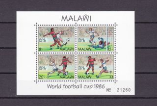 Malawi 485a Soccer Vf S/s photo