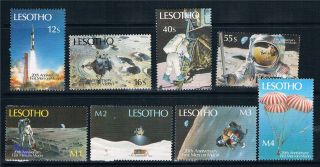 Lesotho 1989 Moon Landing Sg 915/22 photo