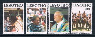 Lesotho 1990 Traditional Blankets Sg 971/4 photo
