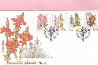 1991 Transkei - Parasitic Plants (sc.  247 - 50) On Fdc photo