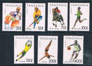 Tanzania 1993 Sports Sg 1506/12 photo