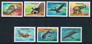 Tanzania 1994 Endangered Species Sg 1807/13 photo