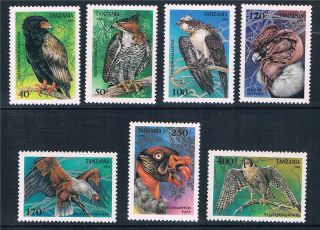 Tanzania 1994 Birds Of Prey Sg 1847/53 photo
