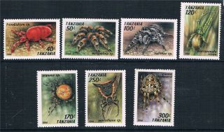 Tanzania 1994 Arachnids Spiders Sg 1830/6 photo