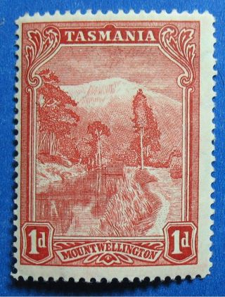 1899 Tasmania Australia 1d Scott 87 S.  G.  230  Cs16671 photo